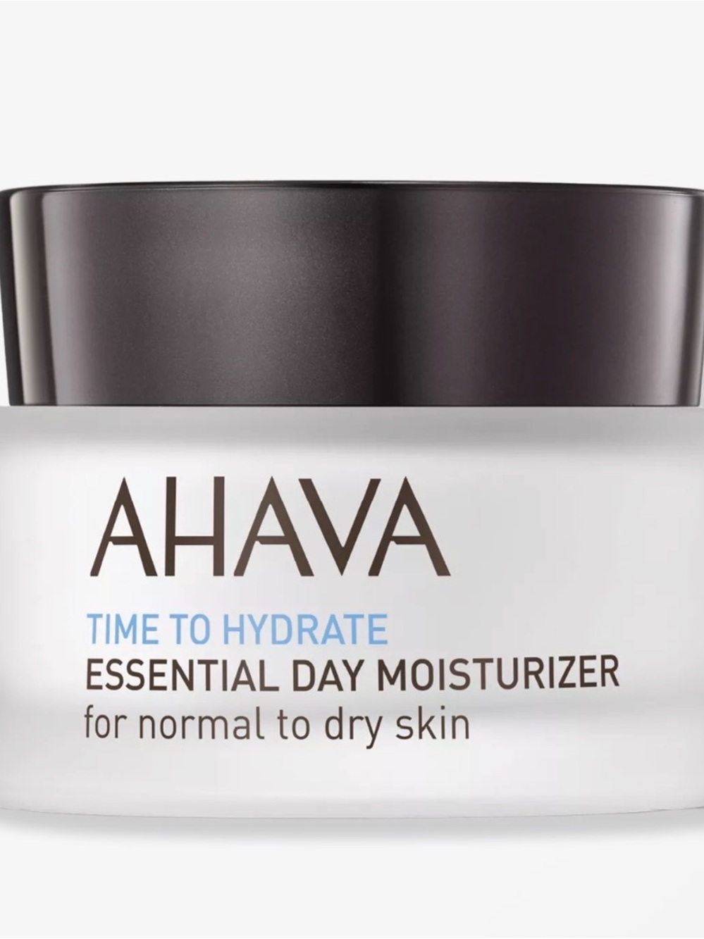AHAVA Time To Hydrate Essential Day Moisturizer - White & Dark Brown